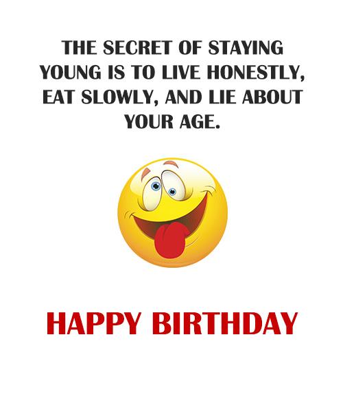 Funny personalised birthday card